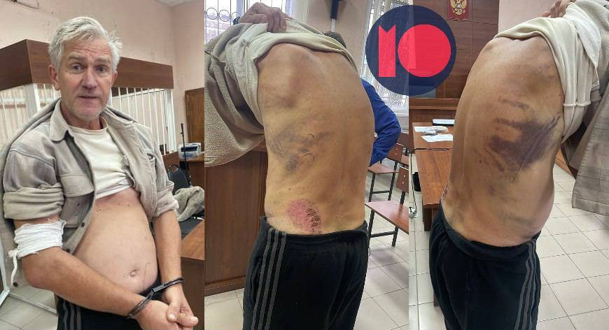 Александр Демиденко после задержания / Фото: «Можем объяснить»